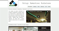 Desktop Screenshot of masnik.rymanow.com